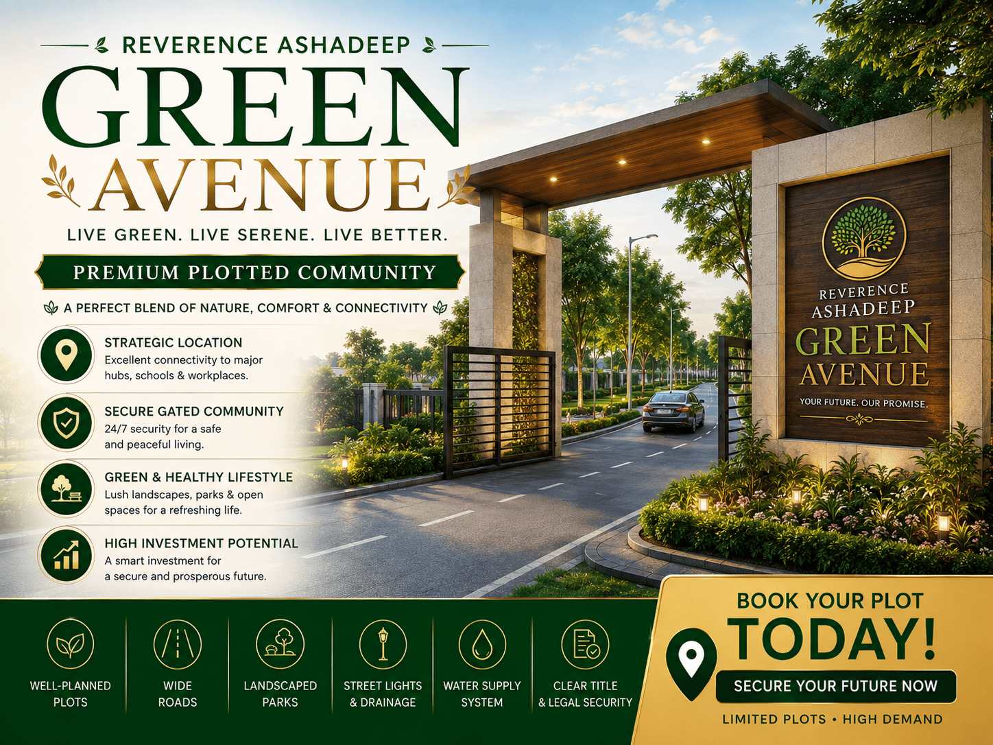 Reverence Ashadeep Green Avenue Jaipur - Premium Homes
