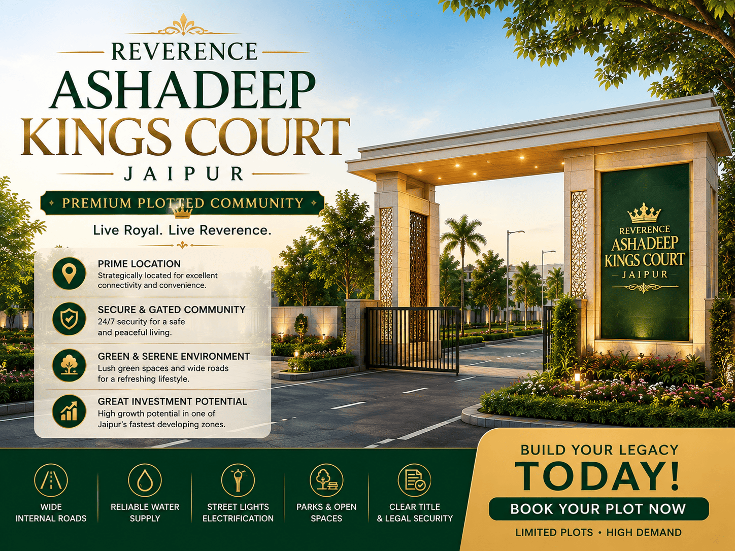 Reverence Ashadeep Kings Court Jaipur - Luxury Apartments