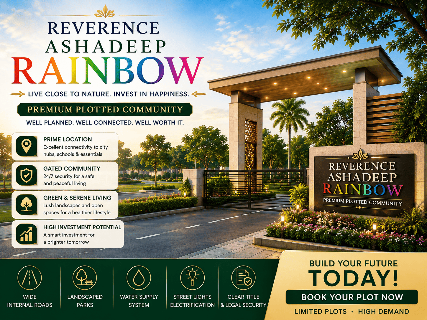 Reverence Ashadeep Rainbow Jaipur - Premium Apartments