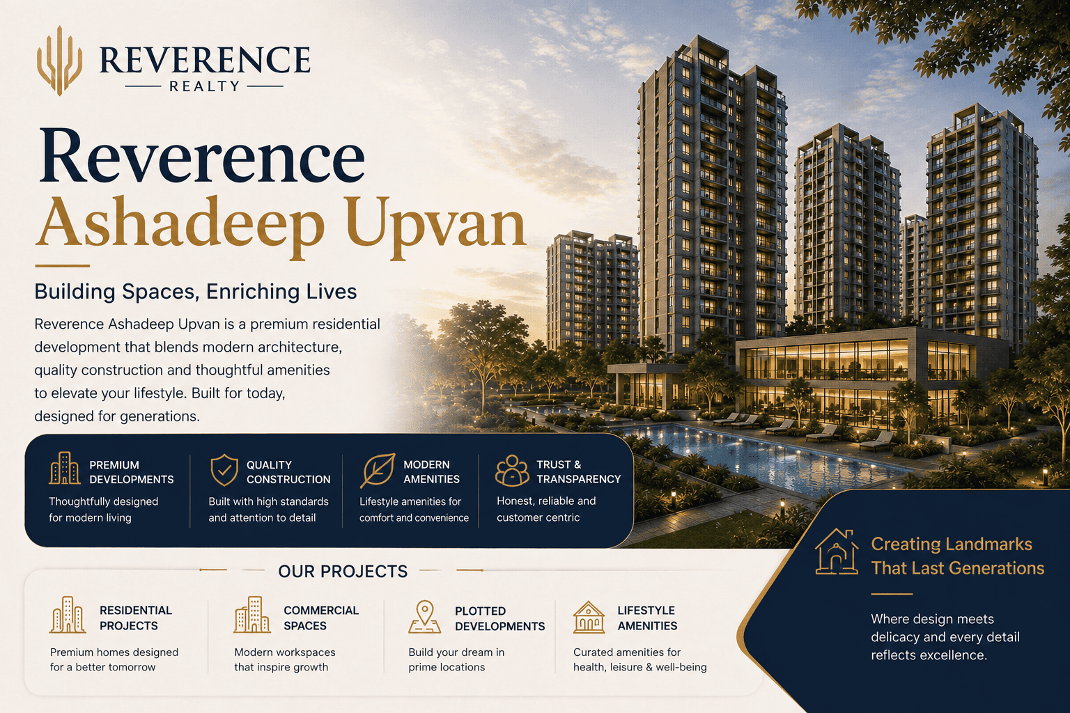 Reverence Ashadeep Upvan - Premium Township Behror
