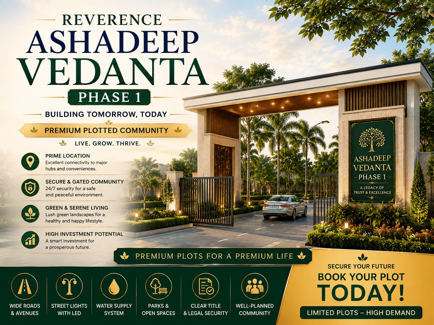 Reverence Ashadeep Vedanta Phase 1 - Premium Apartments Jaipur