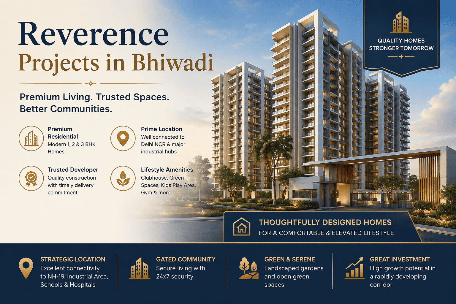 Reverence Realty Projects in Bhiwadi